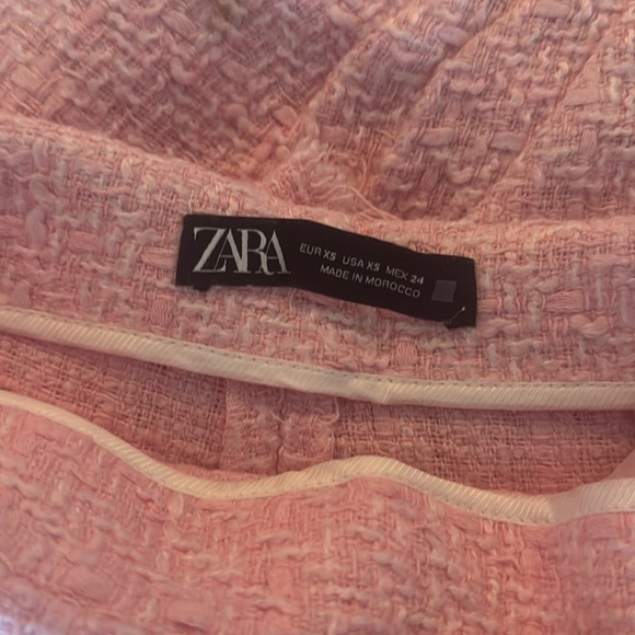 Zara tweed pink skort and top set - Picture 4 of 7